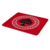 Cirkelhartspieren zwarte schoppen Thunder_Cove Snijplank (Hoek)