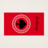 Cirkelhartspieren zwarte schoppen Thunder_Cove Visitekaartje (Achterkant)