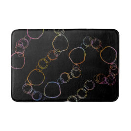 Cirkelketen regenboog badmat