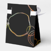 Cirkelketen regenboog bedankdoosjes (Achterkant)