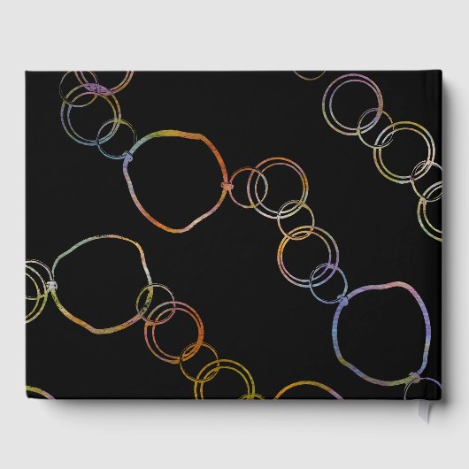 Cirkelketen regenboog gastenboek (Achterkant)