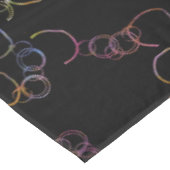 Cirkelketen regenboog tafelkleed (Gekanteld)