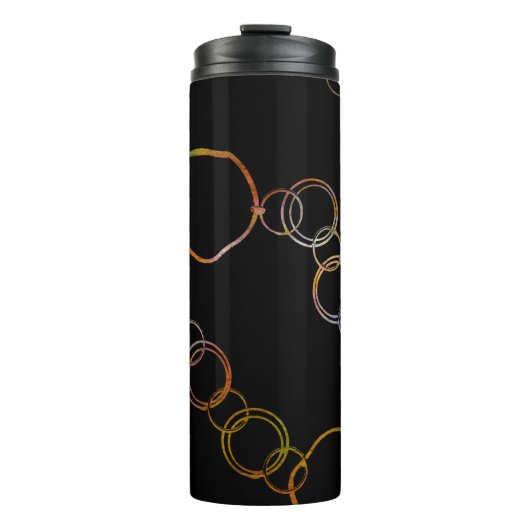 Cirkelketen regenboog thermosbeker (Voorkant)