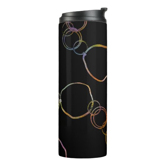 Cirkelketen regenboog thermosbeker (Gedraaid links)