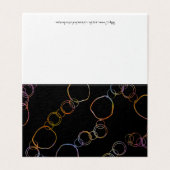 Cirkelketting regenboogKaart Kaart (Buitenkant ongevouwen)