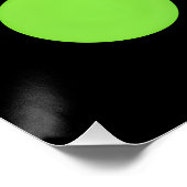 Cirkelkleuren Perfect Poster (Hoek)
