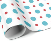 cirkelkleurige patronen cadeaupapier (Rol Hoek)