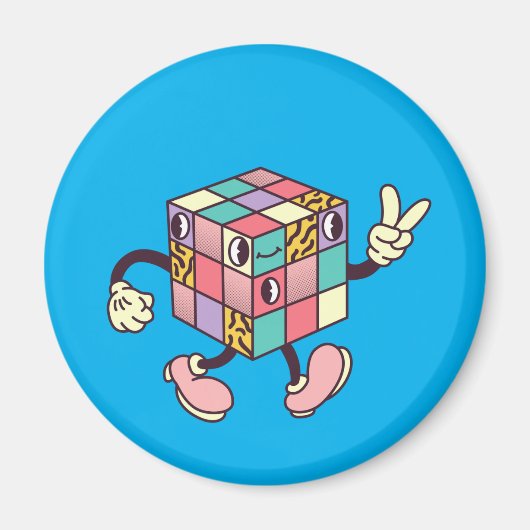 Cirkelkoelmagneten, aangepast magneet (Voorkant)