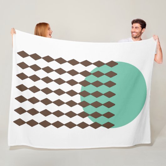 Cirkelkunst Fleece Deken (In situ)