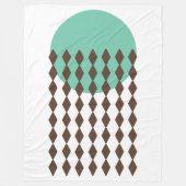 Cirkelkunst Fleece Deken (Voorkant)