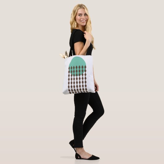 Cirkelkunst Tote Bag (Op model)