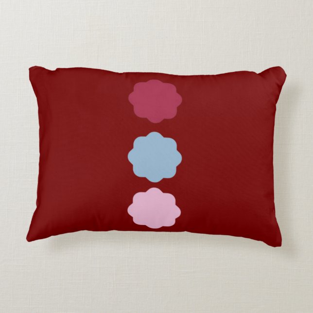 Cirkellijn accentkussen accent kussen (Achterkant)