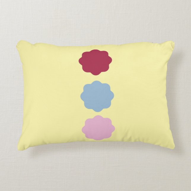 Cirkellijn accentkussen accent kussen (Voorkant)