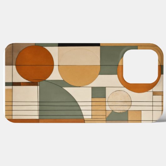 Cirkellijn zachte kleur Case-Mate iPhone case (Achterkant (horizontaal))