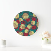 Cirkellijnen: Abstract naadloos patroon Grote Klok (Huis)