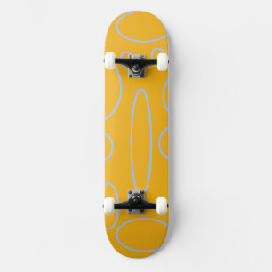 Cirkellussen op Sinaasappel Persoonlijk Skateboard