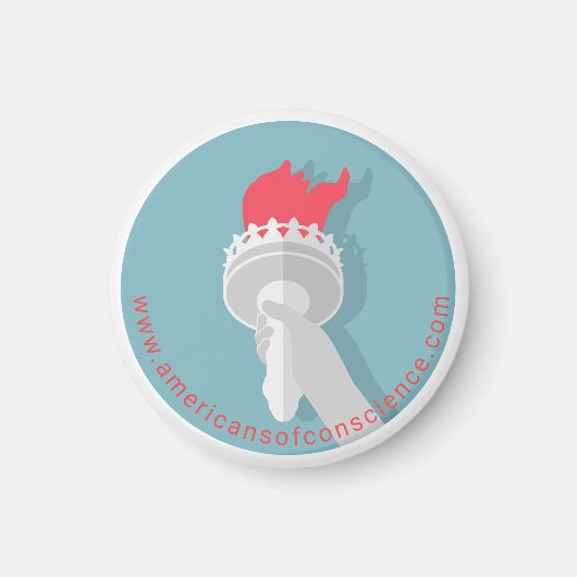 Cirkelmagneet (meerdere maten) magneet (Voorkant)