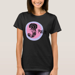 Cirkelnaam en leeftijd 3e verjaardag Tshirt
