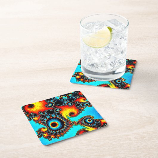 Cirkelontwerp Kartonnen Onderzetters (Insitu)