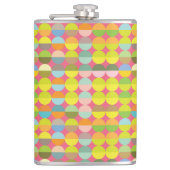 cirkelpatronen heupfles (Voorkant)