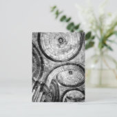 Cirkelpatronen in brrick bij Sacre Couer Briefkaart (Staand voorkant)