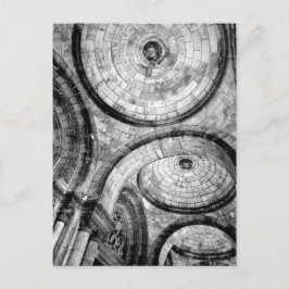 Cirkelpatronen in brrick bij Sacre Couer Briefkaart