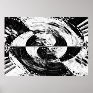 Cirkelpatroon 1 poster