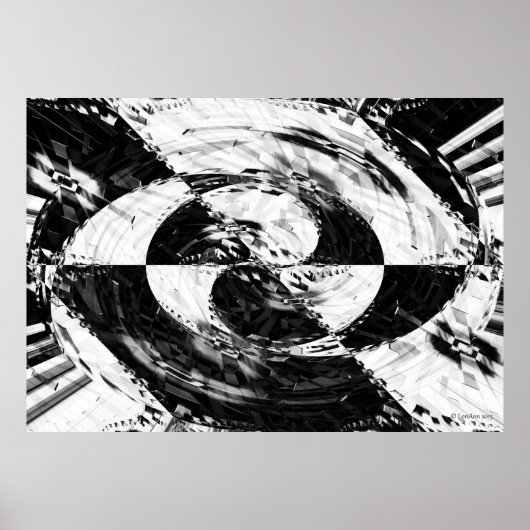 Cirkelpatroon 1 poster (Voorkant)