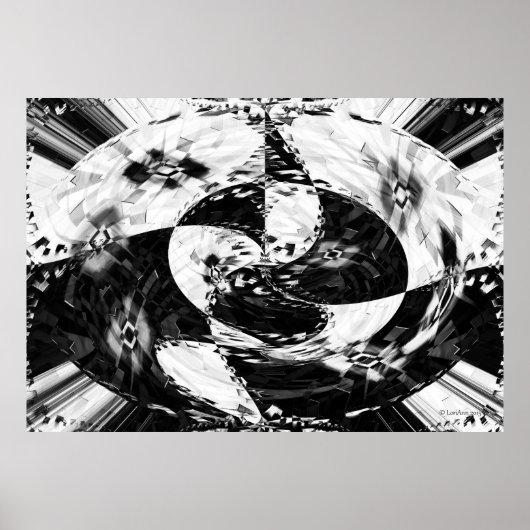 Cirkelpatroon 2 poster (Voorkant)