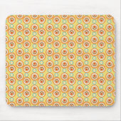 Cirkelpatroon Aangepaste mousepad Muismat (Voorkant)