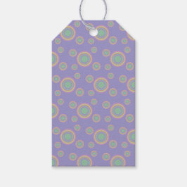 Cirkelpatroon Cadeaulabel