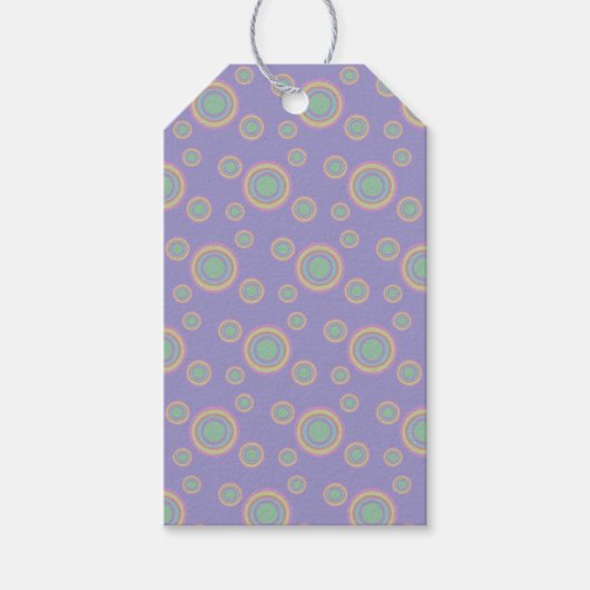 Cirkelpatroon Cadeaulabel (Voorkant)