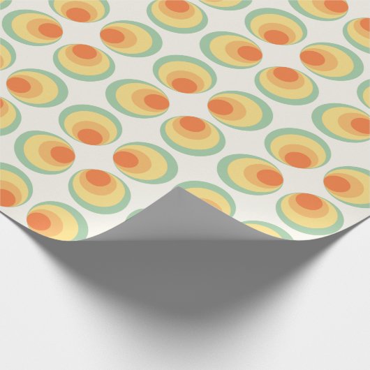  cirkelpatroon cadeaupapier (Hoek)