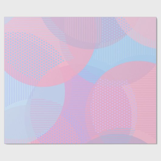 Cirkelpatroon Cadeaupapier (Vlak)