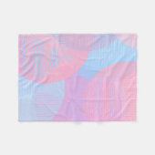 Cirkelpatroon Fleece Deken (Voorkant (Horizontaal))