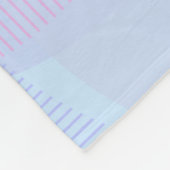 Cirkelpatroon Fleece Deken (Hoek)