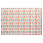 Cirkelpatroon Hot Pink Retro Stof (Fat Quarter)