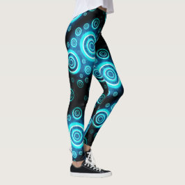 Cirkelpatroon Leggings