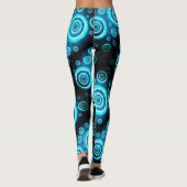 Cirkelpatroon Leggings (Achterkant)
