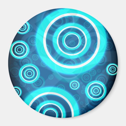 Cirkelpatroon Magneet (Voorkant)