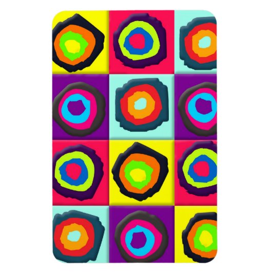 cirkelpatroon magneet (Verticaal)