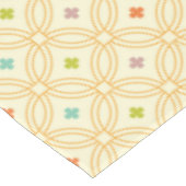 Cirkelpatroon met geometrische interlocking voor d tafelkleed (Gekanteld)