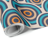 Cirkelpatroon opnieuw instellen cadeaupapier (Rol Hoek)