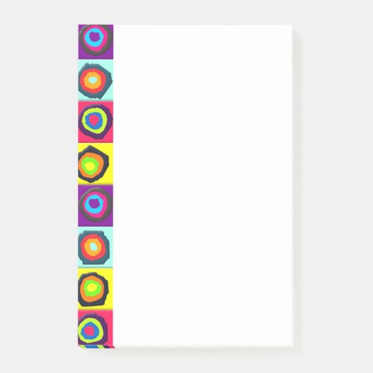 cirkelpatroon post-it® notes (Voorkant)