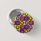 cirkelpatroon ronde button 3,2 cm (Voorkant /achterkant)