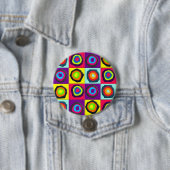 cirkelpatroon ronde button 7,6 cm (In situ)