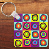 cirkelpatroon sleutelhanger (Voorkant)