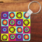 cirkelpatroon sleutelhanger (Achterkant)