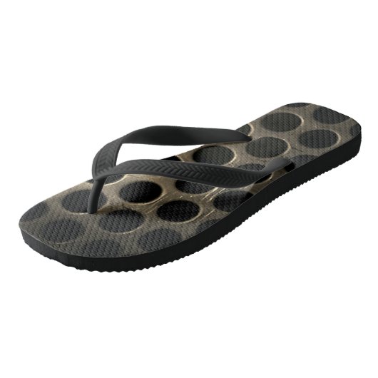 Cirkelpatroon Teenslippers (Schuin)