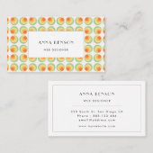  cirkelpatroon visitekaartje (Voorkant / Achterkant)